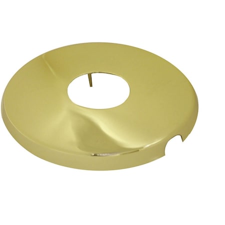 Polished Brass 1/2 In. Shower Arm Flange With Set Screw